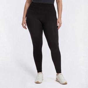 Juniors Plus Eye Candy Seamless Waffle Waistband Leggings